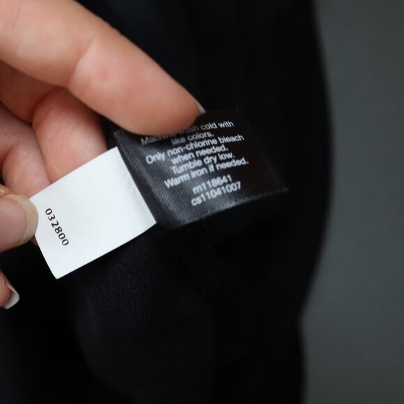 Lane Bryant Womens Drapey Layered Jumpsuit Plus Size 16 Black Layered Lagenlook - Picture 9 of 13